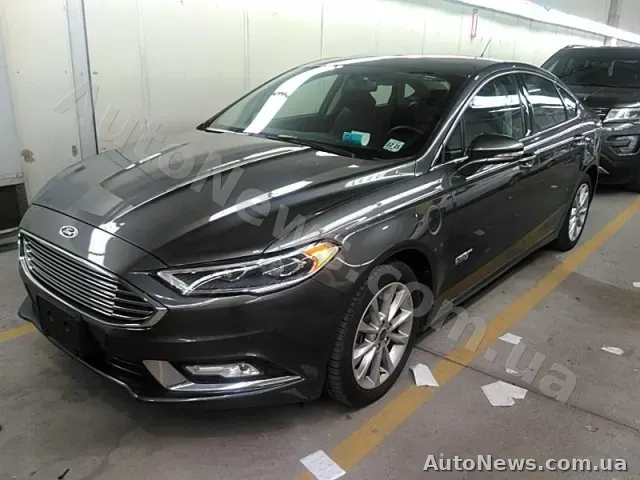 2016 Ford Fusion, VIN 3FA6P0PU1HR268412, держномер ВС0557РМ — фото 1 (manheim)