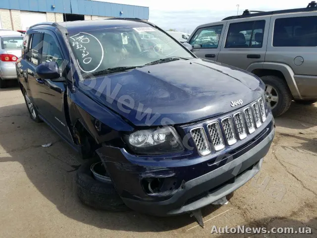 2014 Jeep Compass, VIN 1C4NJDEB7FD188389, nr rej. АХ1012МХ — zdjęcie 1 (copart)