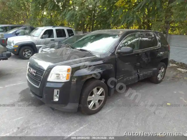 2013 GMC Terrain, VIN 2GKALMEK8E6165861, nr rej. АТ4118НР — zdjęcie 2 (iaai)