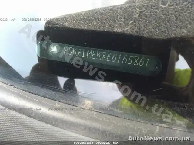 2013 GMC Terrain, VIN 2GKALMEK8E6165861, nr rej. АТ4118НР — zdjęcie 9 (iaai)