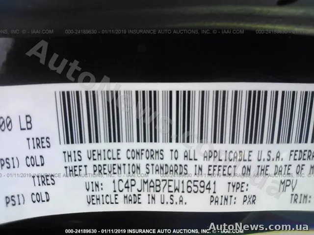 2013 Jeep Cherokee, VIN 1C4PJMAB7EW165941, госномер АР2620ІЕ — фото 9 (iaai)