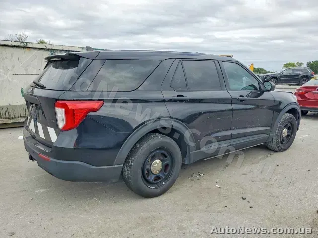 2021 Ford Explorer, VIN 1FM5K8AW0MNA13823 — фото 3 (copart)