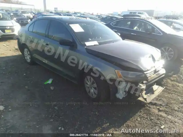 2012 Volkswagen Jetta, VIN 3VW2K7AJXDM378782, держномер КА3039МІ — фото 1 (iaai)