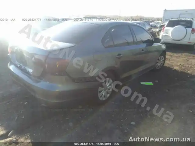 2012 Volkswagen Jetta, VIN 3VW2K7AJXDM378782, держномер КА3039МІ — фото 4 (iaai)