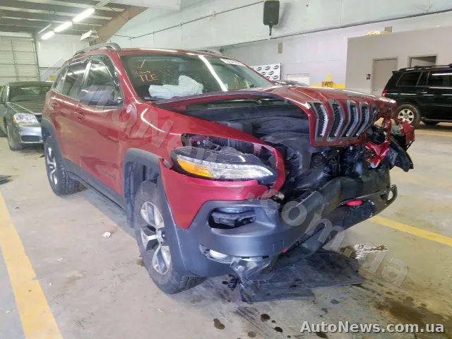 2016 Jeep Cherokee, VIN 1C4PJMBS3GW261664, госномер АХ4484ЕО — фото 1 (copart)