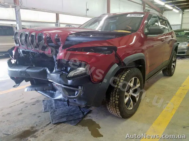 2016 Jeep Cherokee, VIN 1C4PJMBS3GW261664, госномер АХ4484ЕО — фото 2 (copart)