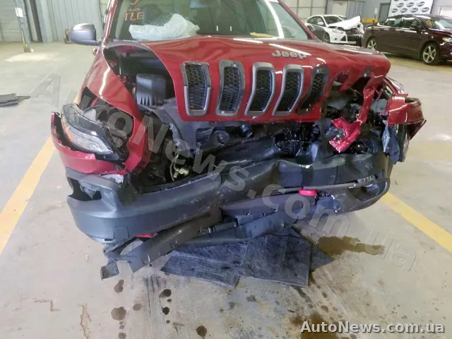 2016 Jeep Cherokee, VIN 1C4PJMBS3GW261664, госномер АХ4484ЕО — фото 9 (copart)