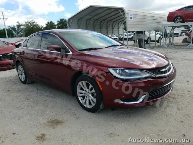 2015 Chrysler 200, VIN 1C3CCCAB7FN685541, госномер ВК8084ІА — фото 1 (copart)