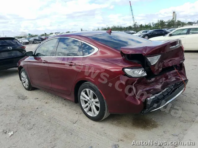 2015 Chrysler 200, VIN 1C3CCCAB7FN685541, госномер ВК8084ІА — фото 3 (copart)