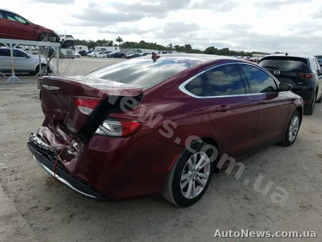 2015 Chrysler 200, VIN 1C3CCCAB7FN685541, госномер ВК8084ІА — фото 4 (copart)