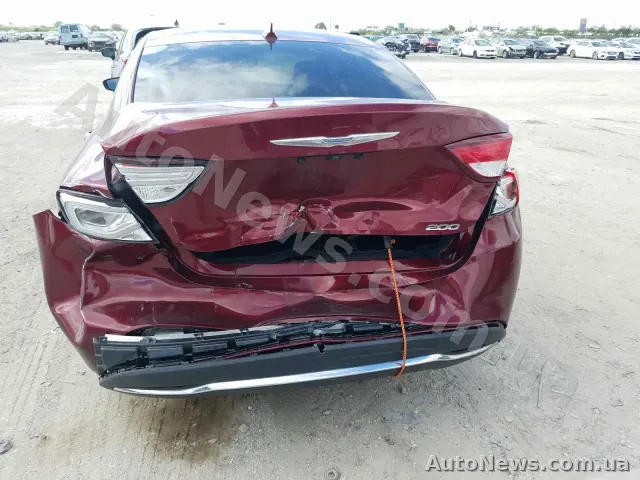 2015 Chrysler 200, VIN 1C3CCCAB7FN685541, госномер ВК8084ІА — фото 9 (copart)