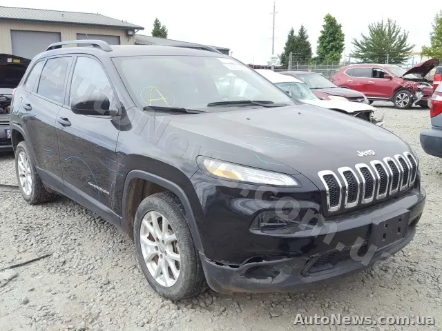 2016 Jeep Cherokee, VIN 1C4PJLAB9HW548679, госномер КА4743ЕК — фото 1 (copart)