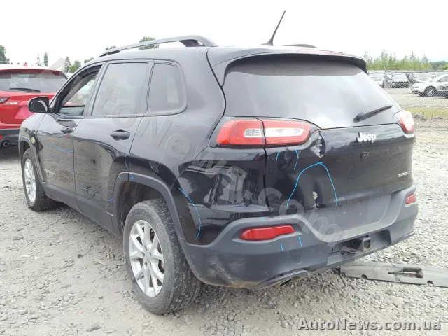 2016 Jeep Cherokee, VIN 1C4PJLAB9HW548679, госномер КА4743ЕК — фото 3 (copart)