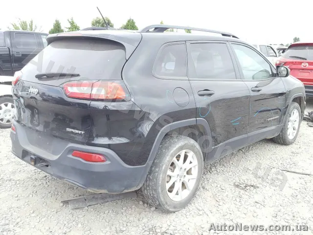2016 Jeep Cherokee, VIN 1C4PJLAB9HW548679, госномер КА4743ЕК — фото 4 (copart)