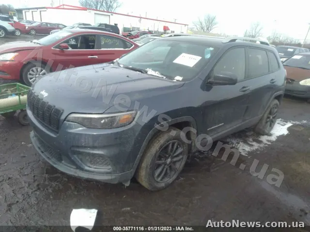 2019 Jeep Cherokee, VIN 1C4PJLCB8LD542552, nr rej. КІ0242АВ — zdjęcie 2 (iaai)