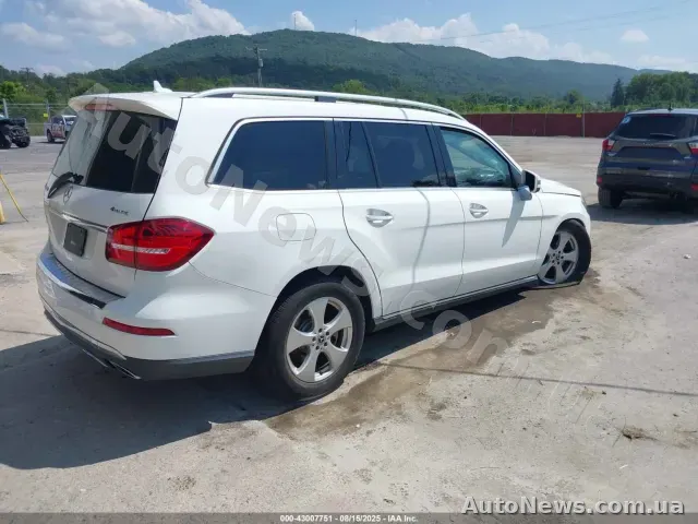 2017 Mercedes-Benz GLS 450, VIN 4JGDF6EEXHA927399 — фото 4 (iaai)