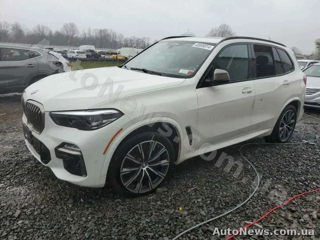 2020 BMW X5, VIN 5UXJU4C08L9C39129, госномер НС7007МЕ — фото 1 (copart)