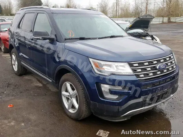 2015 Ford Explorer, VIN 1FM5K8D89GGB73530, plate КА5860ЕС — photo 1 (copart)