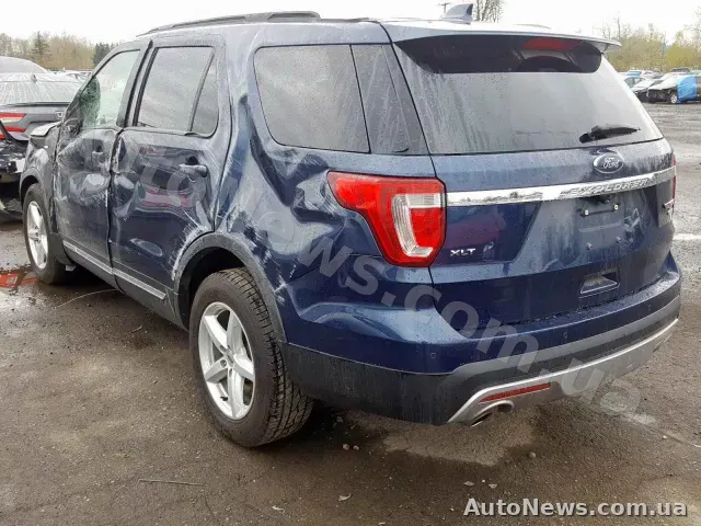 2015 Ford Explorer, VIN 1FM5K8D89GGB73530, plate КА5860ЕС — photo 3 (copart)