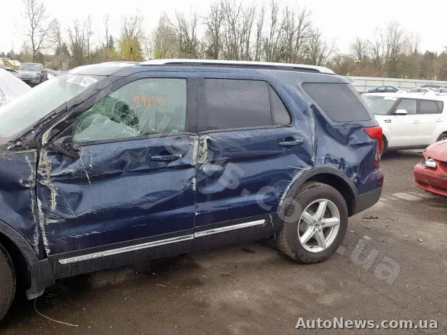 2015 Ford Explorer, VIN 1FM5K8D89GGB73530, plate КА5860ЕС — photo 9 (copart)