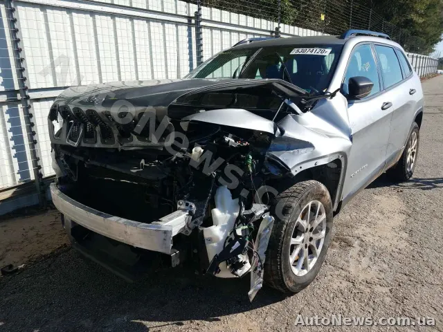 2015 Jeep Cherokee, VIN 1C4PJMAB1FW774766, nr rej. ВМ6635ЕК — zdjęcie 2 (copart)