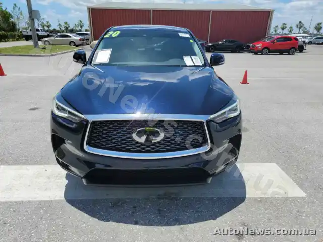 2020 Infiniti QX50, VIN 3PCAJ5M17LF102743 — zdjęcie 2 (manheim)