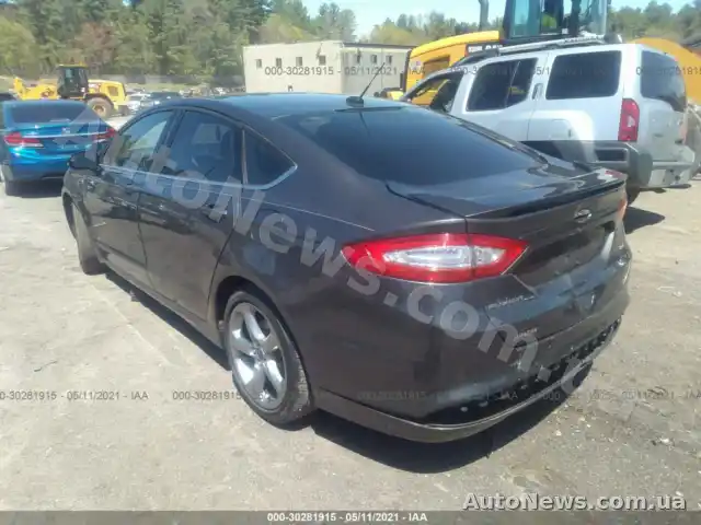 2016 Ford Fusion, VIN 3FA6P0H73GR178153, plate КА5799ІР — photo 3 (iaai)