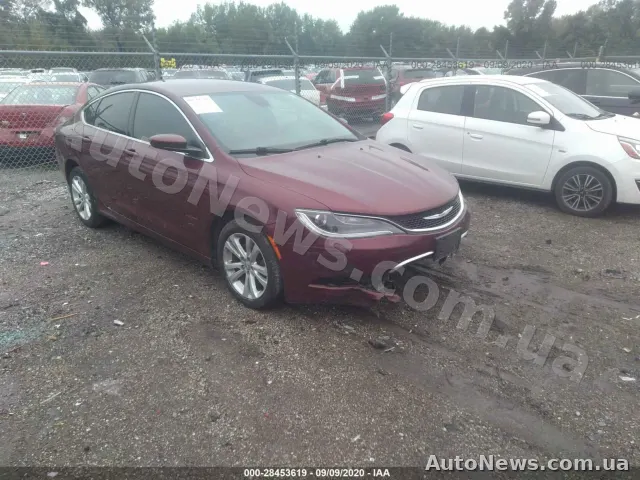 2015 Chrysler 200, VIN 1C3CCCAB5FN718861, госномер КЕ5324АВ — фото 1 (iaai)