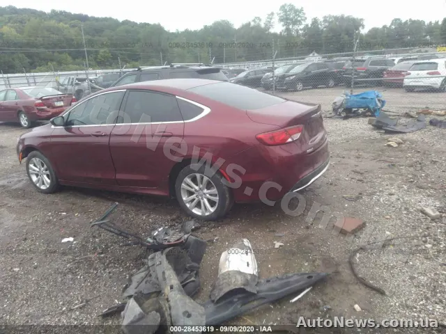 2015 Chrysler 200, VIN 1C3CCCAB5FN718861, госномер КЕ5324АВ — фото 3 (iaai)