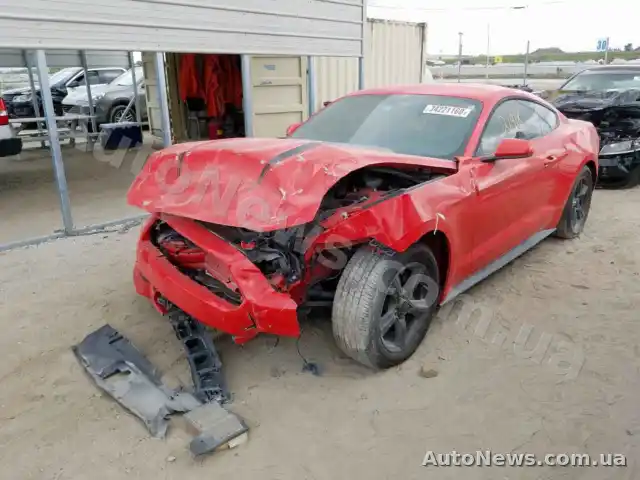 2015 Ford Mustang, VIN 1FA6P8AM5G5201191, plate АМ7960ІА — photo 2 (copart)