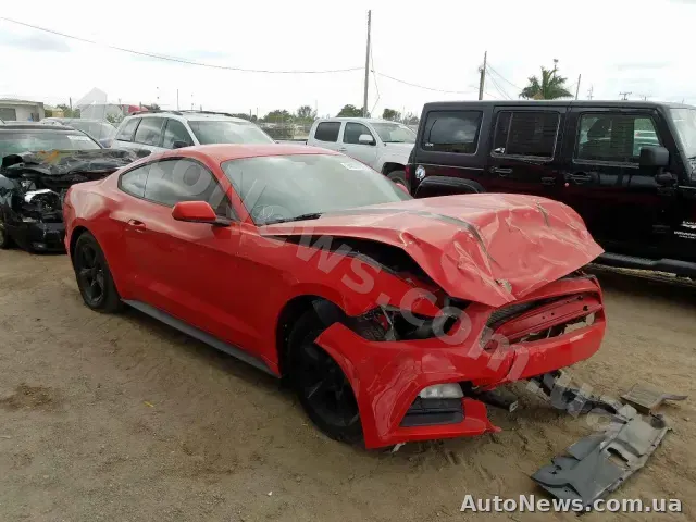 2015 Ford Mustang, VIN 1FA6P8AM5G5201191, госномер АМ7960ІА — фото 1 (copart)
