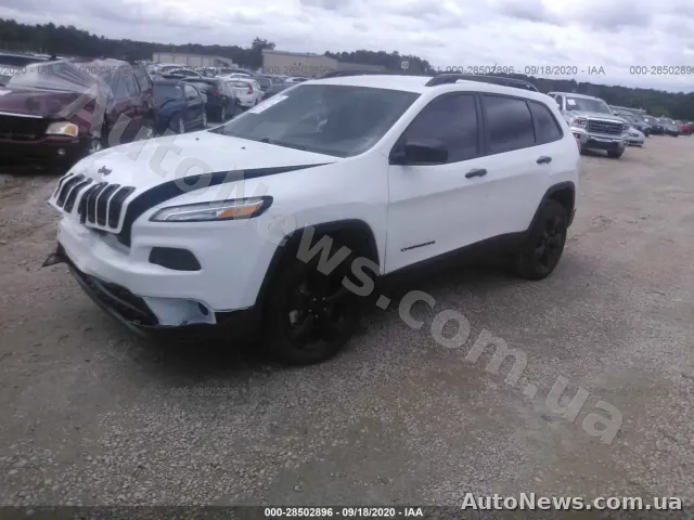 2016 Jeep Cherokee, VIN 1C4PJMAB9GW314191, nr rej. АІ7177КЕ — zdjęcie 2 (iaai)
