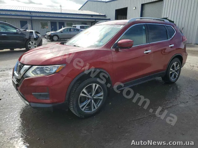 2019 Nissan Rogue, VIN 5N1AT2MV0KC775344, госномер АІ8010ТІ — фото 1 (copart)