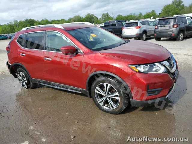 2019 Nissan Rogue, VIN 5N1AT2MV0KC775344, госномер АІ8010ТІ — фото 4 (copart)