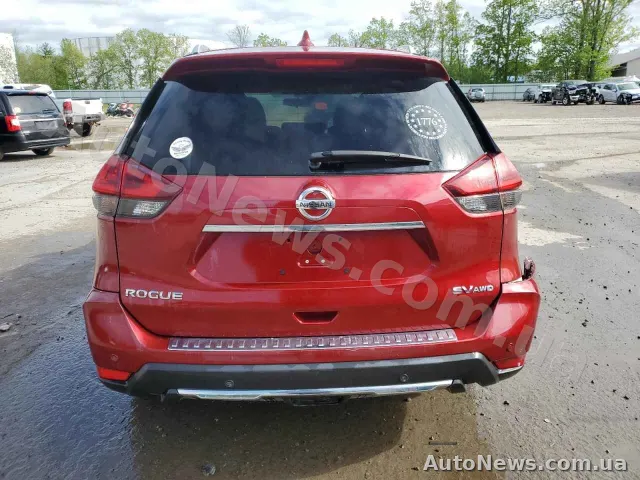 2019 Nissan Rogue, VIN 5N1AT2MV0KC775344, госномер АІ8010ТІ — фото 6 (copart)