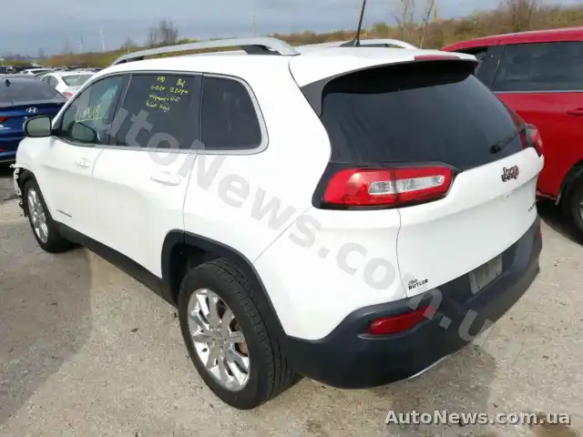 2016 Jeep Cherokee, VIN 1C4PJLDB9GW256900, plate АЕ7978МН — photo 3 (copart)