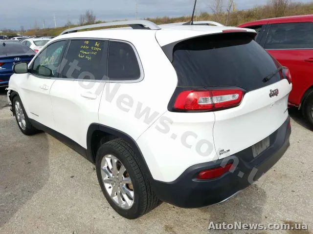 2016 Jeep Cherokee, VIN 1C4PJLDB9GW256900, госномер АЕ7978МН — фото 3 (copart)