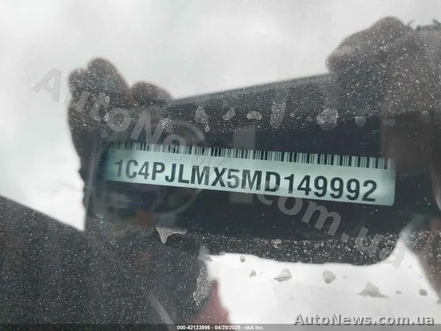 2020 Jeep Cherokee, VIN 1C4PJLMX5MD149992, plate АМ0663ІВ — photo 9 (iaai)