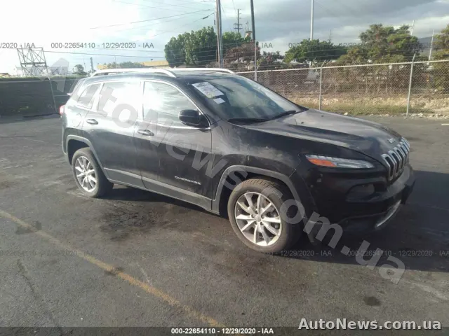 2014 Jeep Cherokee, VIN 1C4PJLDS3EW318997, nr rej. КА9009СЕ — zdjęcie 1 (iaai)