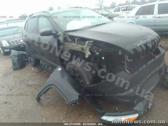2016 Jeep Cherokee, VIN 1C4PJMBS2GW262286, госномер КА7576ІІ — фото 1 (iaai)