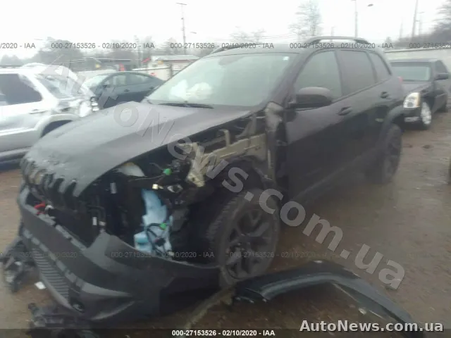 2016 Jeep Cherokee, VIN 1C4PJMBS2GW262286, госномер КА7576ІІ — фото 2 (iaai)