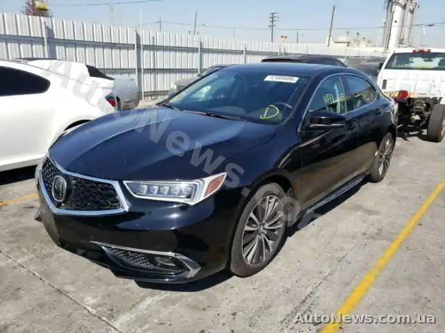 2017 Acura TLX, VIN 19UUB2F7XJA002959, госномер АВ0220ВМ — фото 2 (copart)