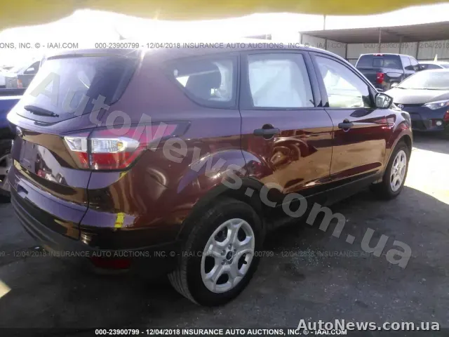 2018 Ford Escape, VIN 1FMCU0F71JUB54356, госномер АВ4392МВ — фото 4 (iaai)