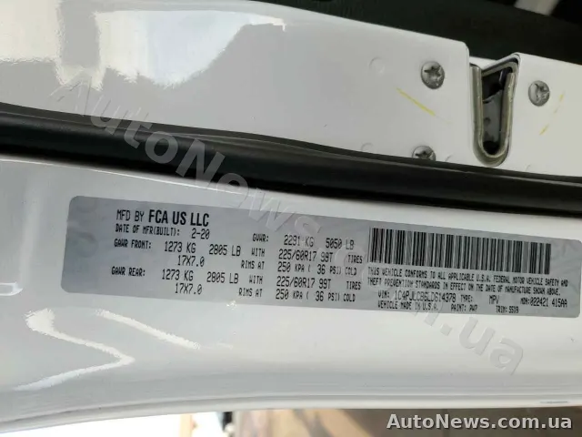 2020 Jeep Grand Cher — zdjęcie 12 (copart)
