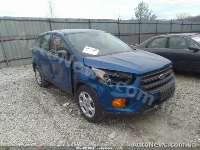 2018 Ford Escape, VIN 1FMCU0F78JUC31210, держномер КА2969МР — фото 1 (iaai)