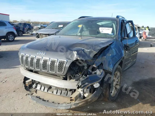2022 Jeep Cherokee, VIN 1C4PJLMX6ND535323 — photo 2 (iaai)