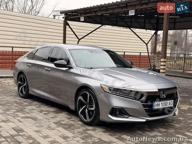 2021 Honda Accord, VIN 1HGCV1F3XMA052534, nr rej. КІ0102АР — zdjęcie 13 (autoria)