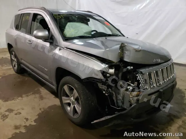 2016 Jeep Compass, VIN 1C4NJDEB5GD751165, nr rej. СА3318ІО — zdjęcie 1 (copart)