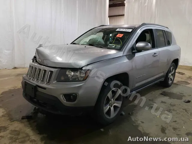 2016 Jeep Compass, VIN 1C4NJDEB5GD751165, nr rej. СА3318ІО — zdjęcie 2 (copart)