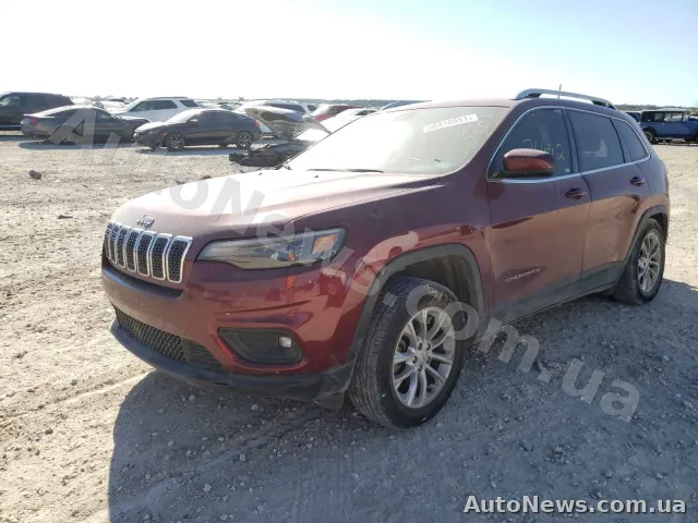 2018 Jeep Cherokee, VIN 1C4PJLCB3KD242951, plate ВН4701ТІ — photo 2 (copart)
